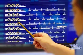 前方线路受阻，火车该何去何从？图片