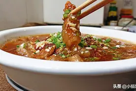 川味滑肉不要再煮汤了，教你做“水煮滑肉”，鲜香麻辣，吃着真爽图片