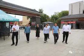 新野县领导李爽调研宣传思想文化旅游工作图片