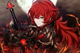 《原神》“迪卢克的没落图”火了，开服三拖一，海灯节变成卢锅巴图片