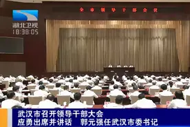 湖北省委书记应勇：郭元强同志政治素质好，经过多岗位历练，熟悉党务和经济工作图片