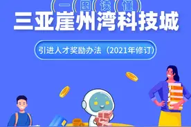 新增F类人才！2021年修订版三亚崖州湾科技城引进人才奖励办法来啦图片