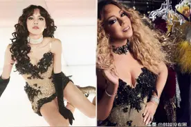 2017年旧款？Lisa、玛丽亚凯莉“撞衫”，身材对比明显图片