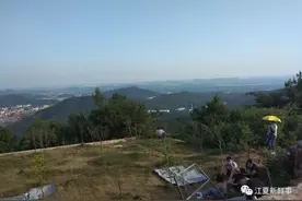 江夏八分山实拍组图！登高望远风景独好！赏夕阳好地方图片