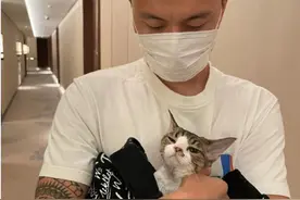 粤足两极！娇妻晒郜林手术后与猫合影，郑智独自训练被朱广沪发现图片
