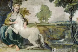 文艺复兴时绘画独角兽图片