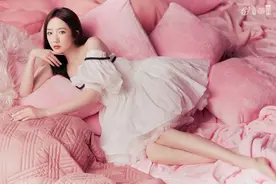 解散倒计时！火箭少女全员粉白色系套装演绎甜美浪漫图片