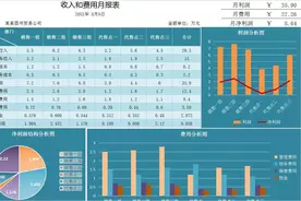 别再做流水账了，快来看看这模板，老板肯定满意图片