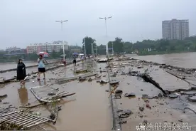 2016年7月20日大雨过后安阳桥图片
