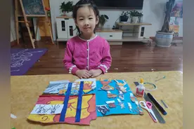皇帝战蚩尤立体画手工图片