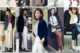 秋天穿蓝色西服下面搭什么？54套搭配方案，时髦又帅气图片