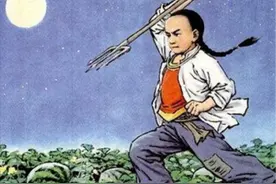鲁迅玩伴闰土：57岁病逝后，留下5子，如今后代完成华丽转变图片