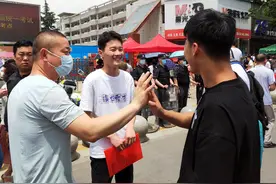 语文考试难吗？漯河考生这样说图片