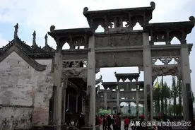 以牌坊群和女祠堂而闻名的古村落——棠樾图片