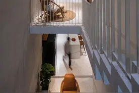 2㎡天井搭建楼梯，将四层小楼拆分为二，190㎡天井房不输带院别墅图片