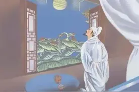 李白望着月亮，写下二十个字，成为千古绝唱图片