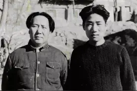 毛泽东父子书法手迹，非常珍贵图片