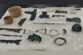 真摸金校尉？广州一团伙盗掘东周古墓葬，挖出21件战国时期文物，法院判了图片