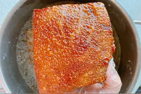 过年炸扣肉总失败也不起泡，找到5个关键点，做出正宗的虎皮扣肉图片