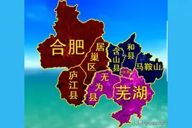 分巢十年，各傍大树的各县（市）人口、经济数据变化图片