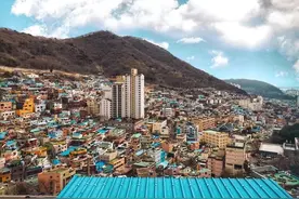 韩国釜山｜最美村落 隐藏在城市中的最美海滨村庄图片