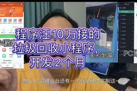 程序汪10万接的垃圾回收小程序，开发2个月图片