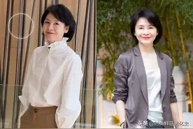 阔腿裤过时了，今秋流行“九分小脚裤”，五六十岁穿显高又时髦图片