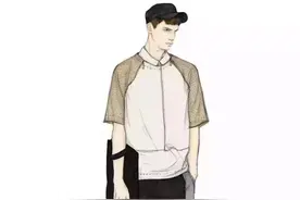 14男装外套和套装款式设计图图片