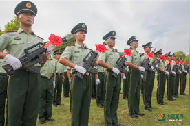 组图丨武警来宾支队举行退役老兵交枪仪式图片