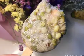 想吃绿豆冰棍不用出去买了，教你在家做，软糯香甜，清凉解暑图片