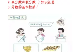 五年级真分数和假分数、假分数与带分数互化、分数的基本性质讲解图片