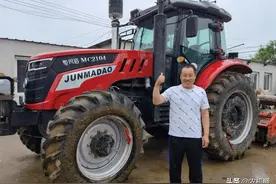 品质服务双保障 骏玛道拖拉机助力合作社实现服务梦图片