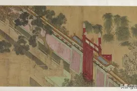 明代工笔画名作高清欣赏一：仇英     汉宫春晓图（二种）图片