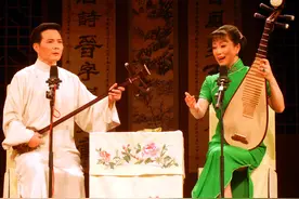 评弹大书最后的名角扬子江和惠中秋图片