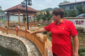 山东淄博“硬核”女村支书喇叭喊话村民防溺水：逮住就揍！本人回应：都是村民惯的图片