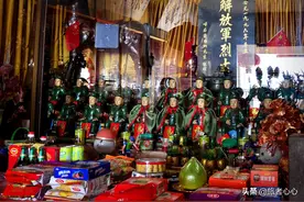 天下第一奇庙：不供神佛，不供圣人，只供27位解放军图片