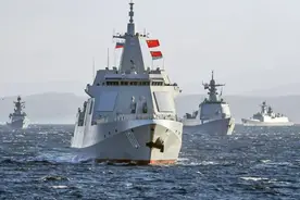108.5万吨对61.3万吨，中美造舰速度对比，中国连续7年速度第一图片