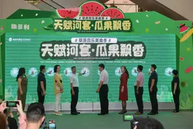 吃瓜大赛、直播带货、美食展销，快来巴彦淖尔这里“瓜”分快乐图片