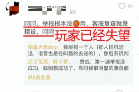 王者：信誉等级5级以上玩家占66%，遭到网友吐槽，举报成功率太低图片