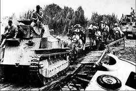 1945年日军马尼拉大屠杀，战后菲律宾总统一日处死14名战犯图片