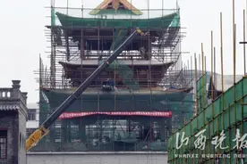 太原钟楼街改造全面复工图片
