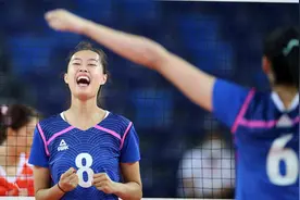 女排联赛再现惊喜，北汽女排突然冒出来个副攻兼接应薛翼枝图片
