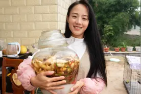 农村小妹做的四川泡萝卜，简单一招不生花，吃起酸辣爽口视频封面