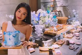 高以翔女友晒24岁庆生照，和好友聚会笑容满面，配文才知有隐情图片