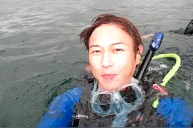 曝43岁陈键锋教人潜水致对方溺死！火速搬家闭口不谈，曾因病转行图片