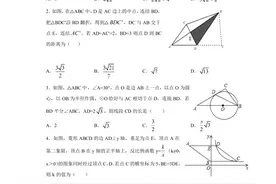 重庆市2019、2018、2017年中考数学真题AB卷压轴题汇总试卷图片