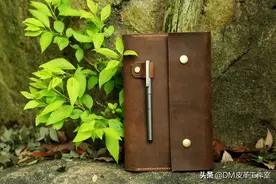全包围的Moleskine A5笔记本疯马皮套，款式：ML05SFP图片
