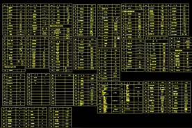 智能化弱电图块cad 建筑设备布线消防控制系统等cad图例图块素材图片