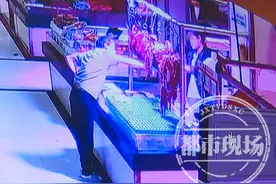 南昌一男子到菜市场买肉，结果肌腱断裂，摊主：谁让他伸手的图片