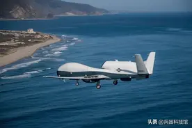 美军无人机长途奔袭，抵近沿海侦察恶贯满盈，高空长航时不容小觑图片
